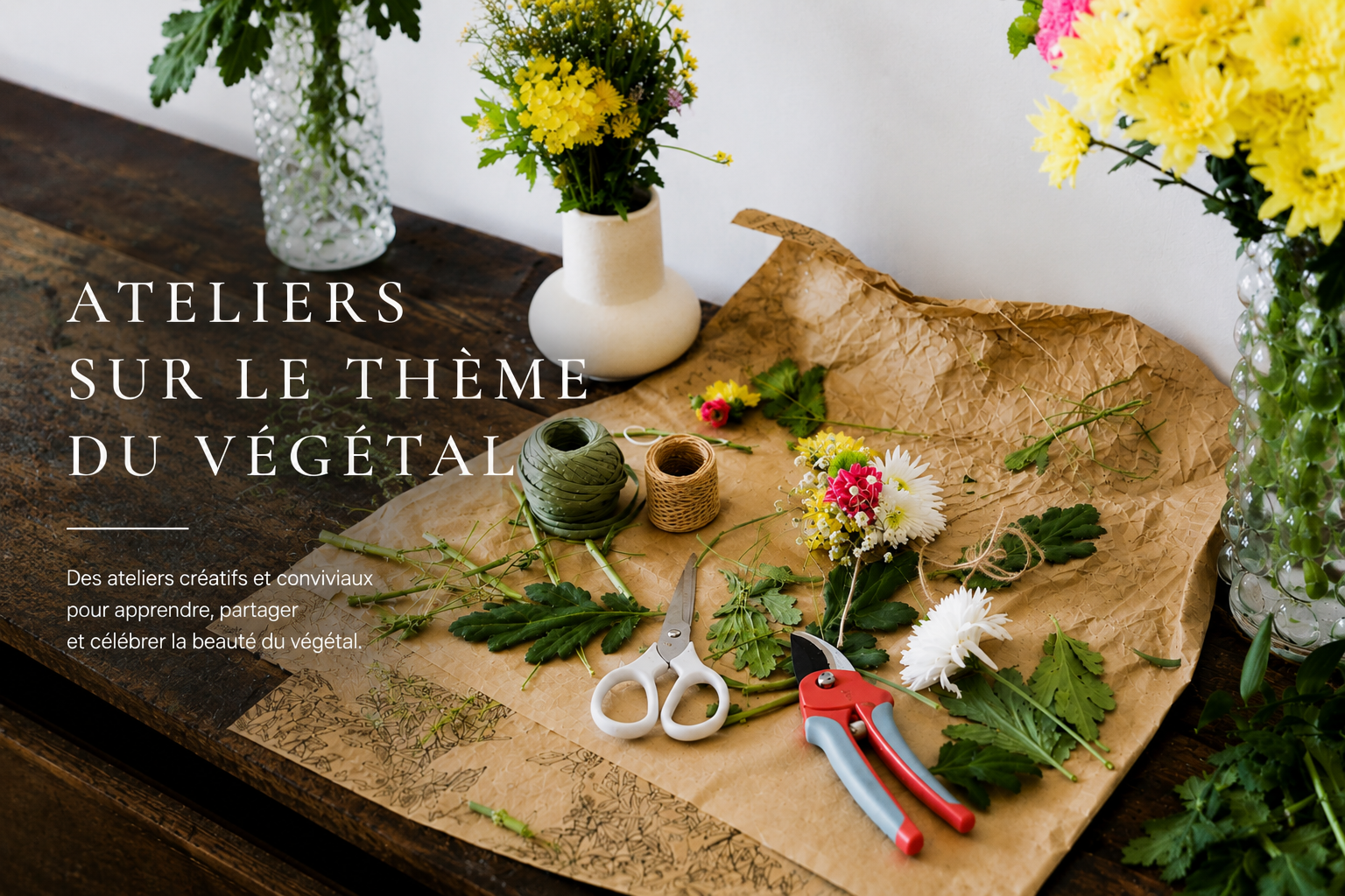ateliers végétal